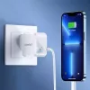 USB-C toiteadapter CHOETECH PD8007 45W EL valge – USB‑C PD 45W