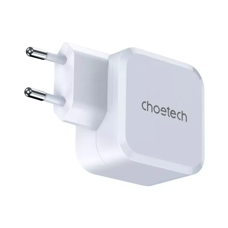 USB-C toiteadapter CHOETECH PD8007 45W EL valge – USB‑C PD 45W