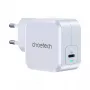 USB-C toiteadapter CHOETECH PD8007 45W EL valge – USB‑C PD 45W