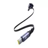 Autolaadija Baseus Enjoyment Max 60W integreeritud USB-C-kaablitega, 60W väljund