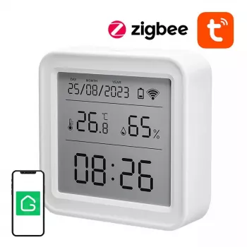 Temperatuuri- ja niiskusandur Gosund ST17 Zigbee LCD-ekraaniga