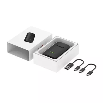 Juhtmevaba adapter Carlinkit CPC200-A2A Android Auto jaoks — 5 GHz/2,4 GHz Wi‑Fi, Bluetooth 5.2, USB-C, 5V 1A