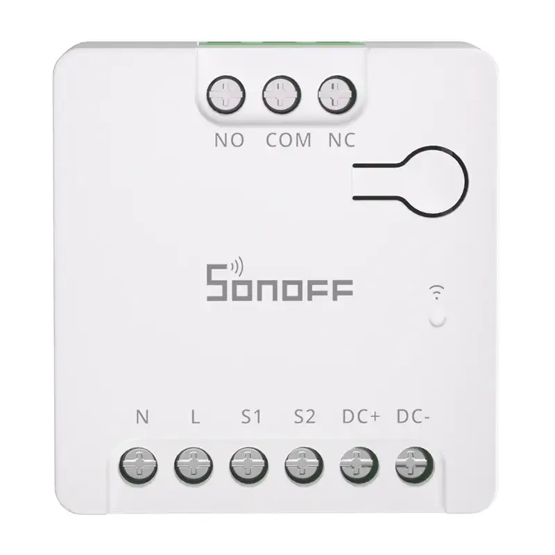Nutikas Wi-Fi-lüliti Sonoff MINI-D AC/DC 12–48V potentsiaalivaba kontakt