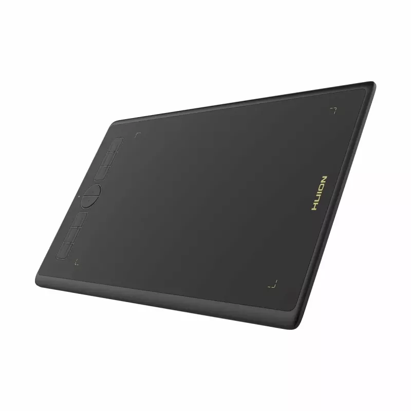 Graafikatahvel HUION Inspiroy H580X — aktiivne ala 8,5×5,0 tolli, 5080 LPI, 8192 survetaset, 8 programmeeritavat klahvi, USB-C