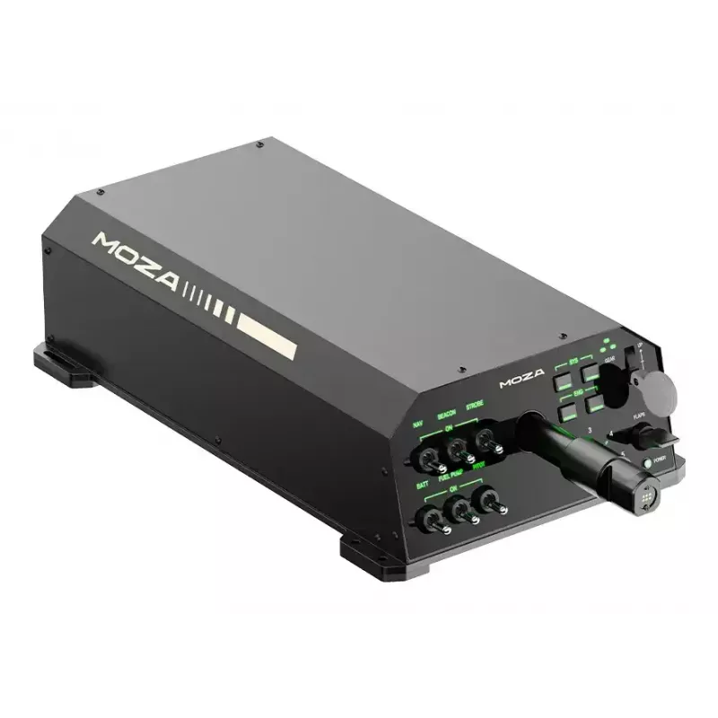 Lennubaas MOZA AY210 Yoke Base — metallist lennubaas, 243×403×216 mm, 110–220 V, tippvõimsus 216 W