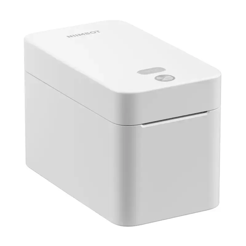 Sildiprinter NIIMBOT K2 valge — kaasaskantav Bluetooth-sildiprinter, kompaktne disain