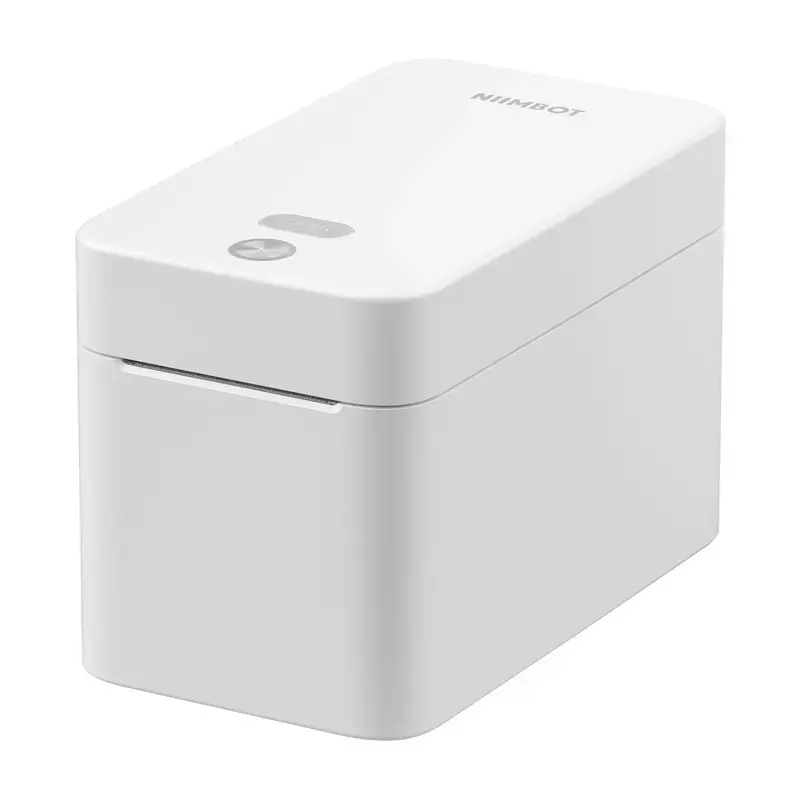 Sildiprinter NIIMBOT K2 valge — kaasaskantav Bluetooth-sildiprinter, kompaktne disain