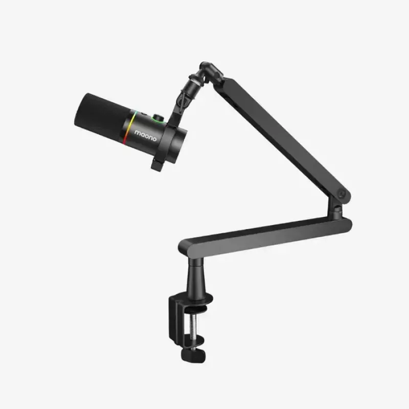 Taskuhäälingu mikrofon MAONO PD200X Must — juhtmega XLR/USB-C, tundlikkus -52 dB, 40–16000 Hz