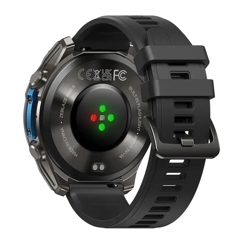 Nutikell Zeblaze Vibe 8 Abyss Must pulsikellaga, veekindel