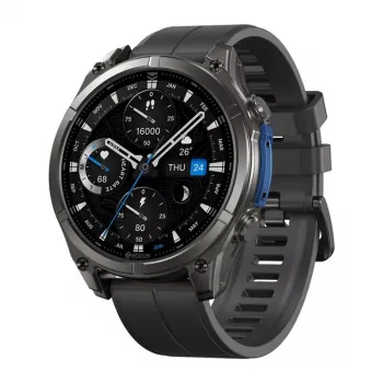 Nutikell Zeblaze Vibe 8 Abyss Must pulsikellaga, veekindel