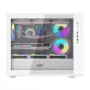 Arvutikorpus Darkflash DB460M Micro ATX valge