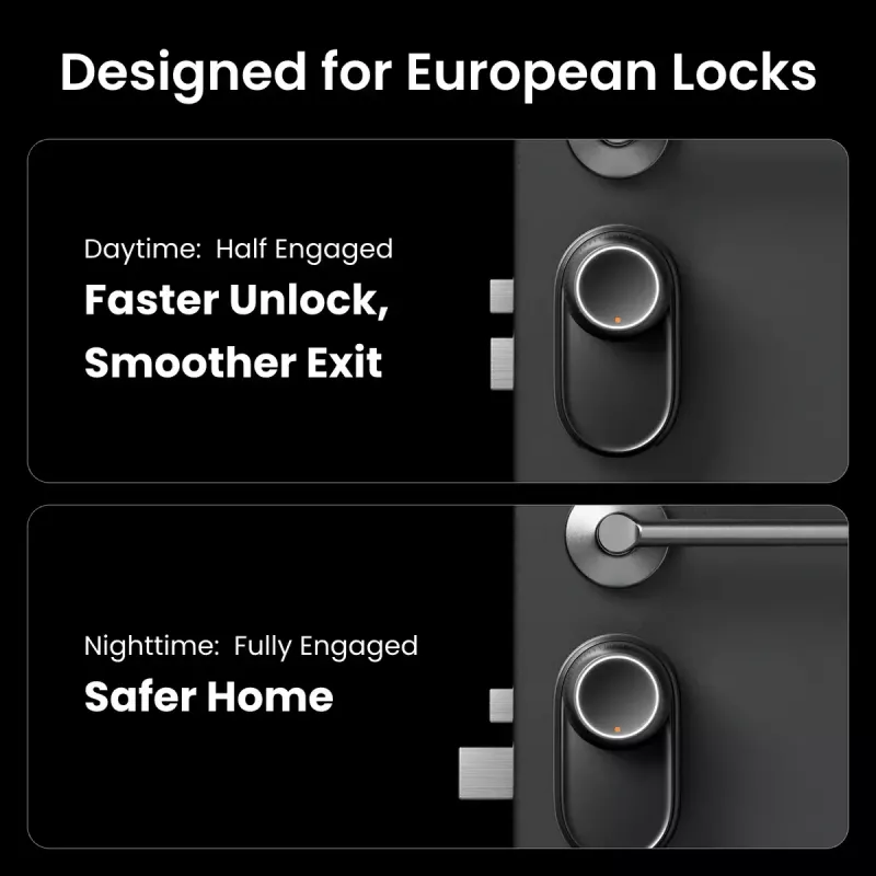 Smart lock SwitchBot W5600000 kaugjuurdepääsu ja turvafunktsioonidega