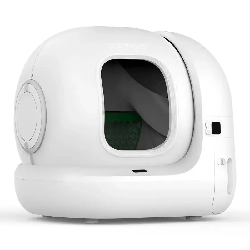 Isepuhastuv kassiliivakast PETKIT PURA MAX 2 — Valge, automatiseeritud puhastus