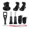 Tarvikute komplekt Puluz PKT18 action-kaameratele — 20-osaline komplekt, ühildub Osmo Action 5, Pro, Insta360 Ace Pro 2-ga