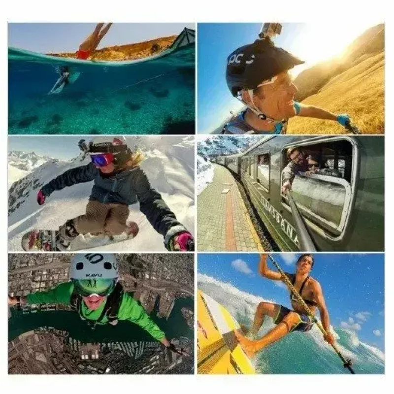 Tarvikute komplekt Puluz PKT18 action-kaameratele — 20-osaline komplekt, ühildub Osmo Action 5, Pro, Insta360 Ace Pro 2-ga