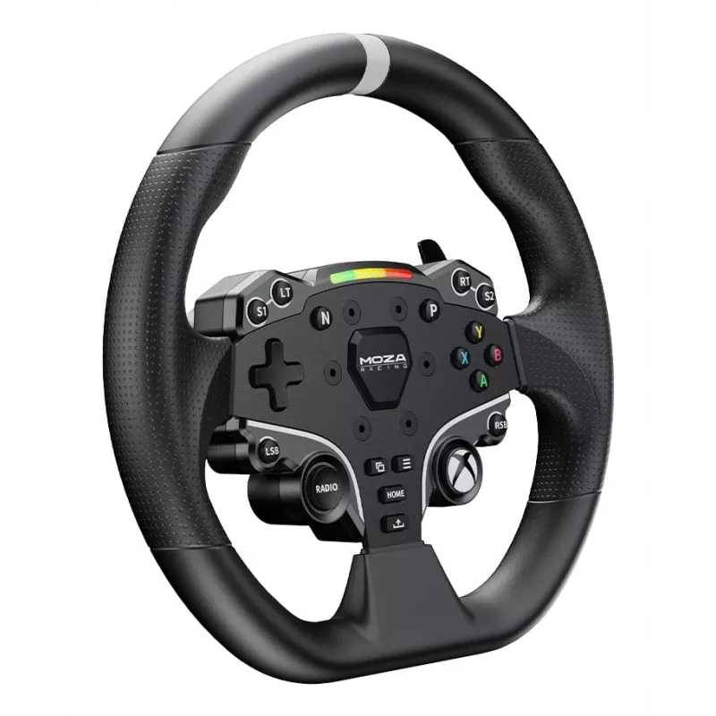 Moza Racing R3 komplekt Xboxile ja arvutile, rool + pedaalid, arvuti, Xbox One, Xbox Series S, Xbox Series X, kodunupp, 360°, otseveoline, reguleeritav