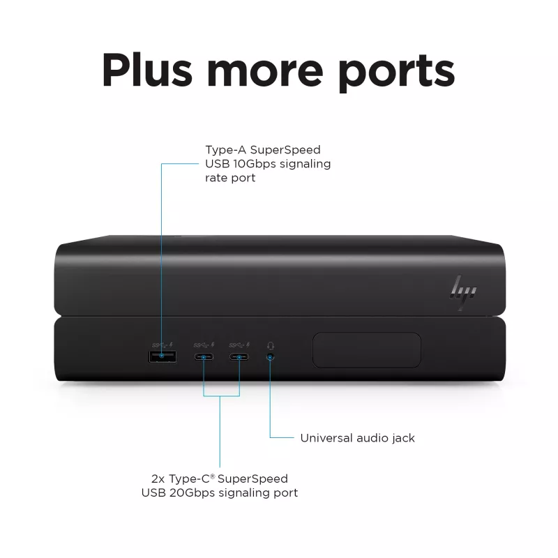 HP Z2 Mini G9 Dual Type-A SuperSpeed USB 10Gbps Port liidesekaardid/adapter