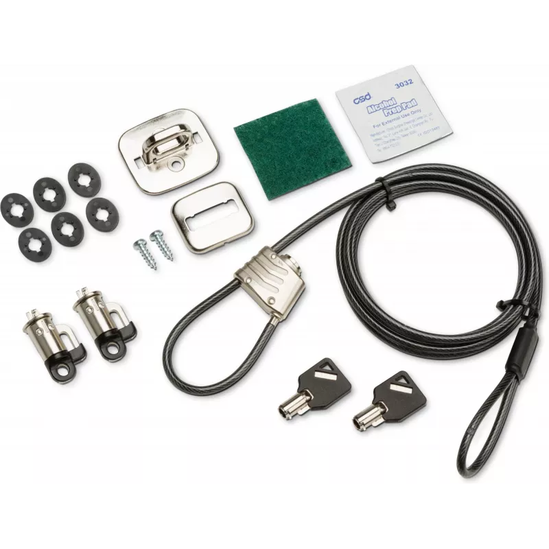 HP Business PC Security Lock v3 Kit Must Klahvlukk arvutile