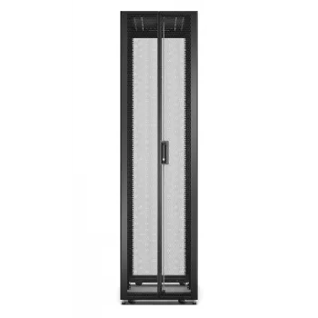 APC Easy Rack, 48U, must, katusega, rataste, jalgade, 4 kronsteini ja põhjaga, ilma külgpaneelideta, 2258K x 600L x 1000S mm