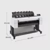 HP Designjet T1600dr 36-in PostScript Printer