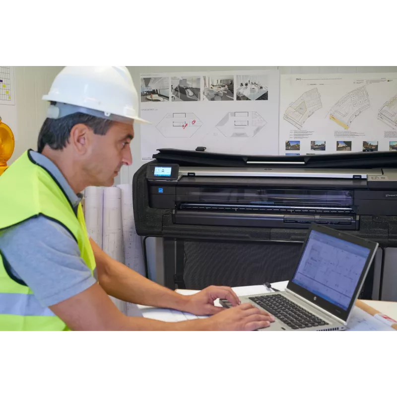 HP Designjet T830 24-tolline multifunktsioonprinter