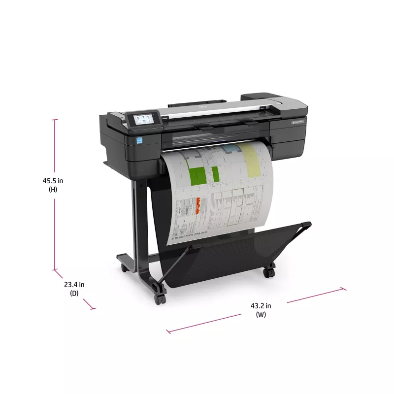 HP Designjet T830 24-tolline multifunktsioonprinter