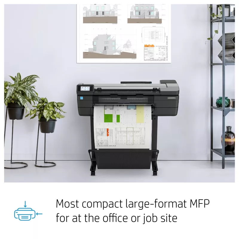 HP Designjet T830 24-tolline multifunktsioonprinter