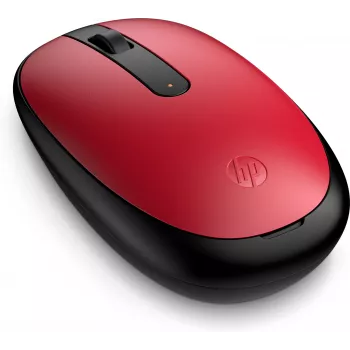 HP 240 Empire Red Bluetooth-hiir, mõlemakäeline, optiline, Bluetooth, 1600 DPI, punane