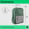 Vabaajaseljakott HP Campus roheline Backpack roheline hall polüester