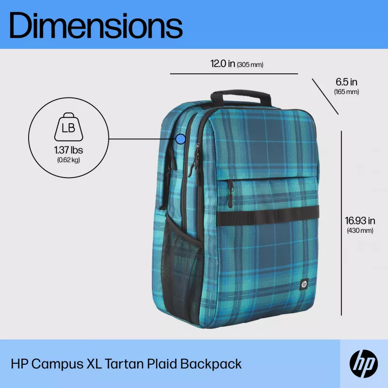 Vabaaja seljakott HP Campus XL Tie Dye Backpack Must Pattern