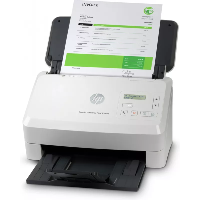 HP Scanjet Enterprise Flow 5000 s5 lehtskanner 600 x 600 DPI A4 Valge