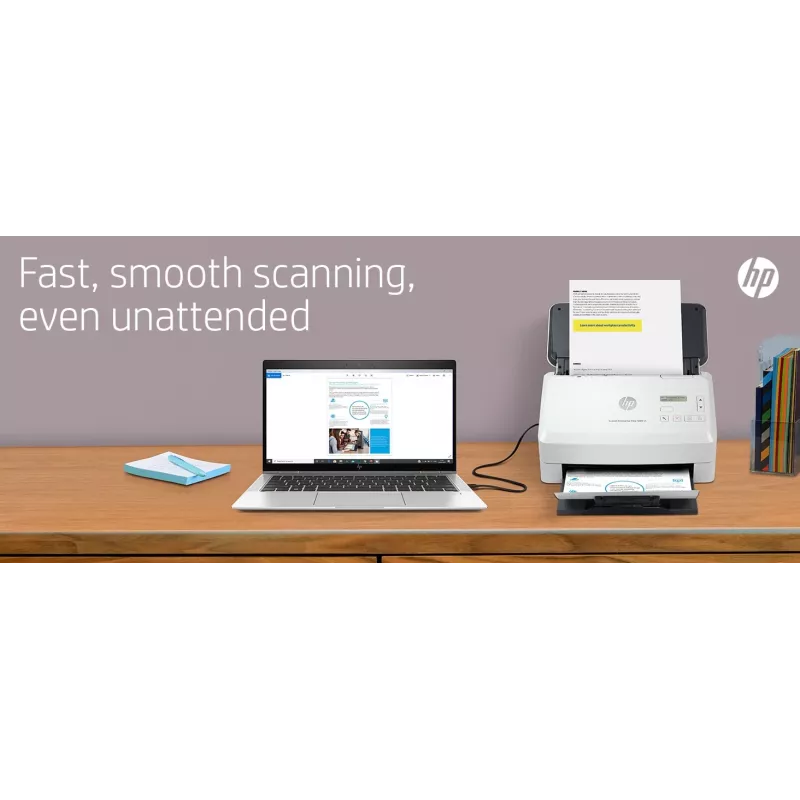 HP Scanjet Enterprise Flow 5000 s5 lehtskanner 600 x 600 DPI A4 Valge