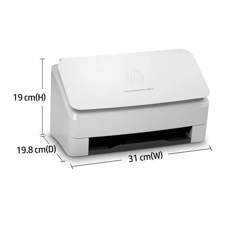 HP Scanjet Enterprise Flow 5000 s5 lehtskanner 600 x 600 DPI A4 Valge