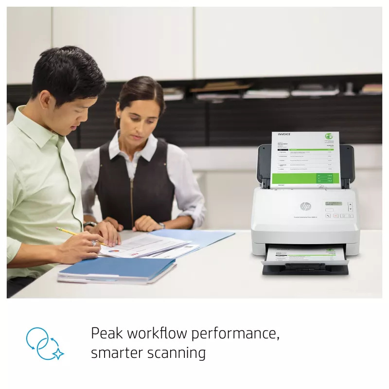 HP Scanjet Enterprise Flow 5000 s5 lehtskanner 600 x 600 DPI A4 Valge