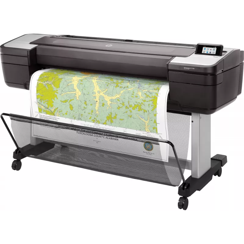 HP Designjet T1700 44-tolline printer, termiline tindiprinter, 2400 x 1200 DPI, HP-GL/2, TIFF, JPEG, CALS G4, URF, tsüaan, fotomust, mattmust, magenta, kollane, 2400 x 1200 DPI, 116 lk/h