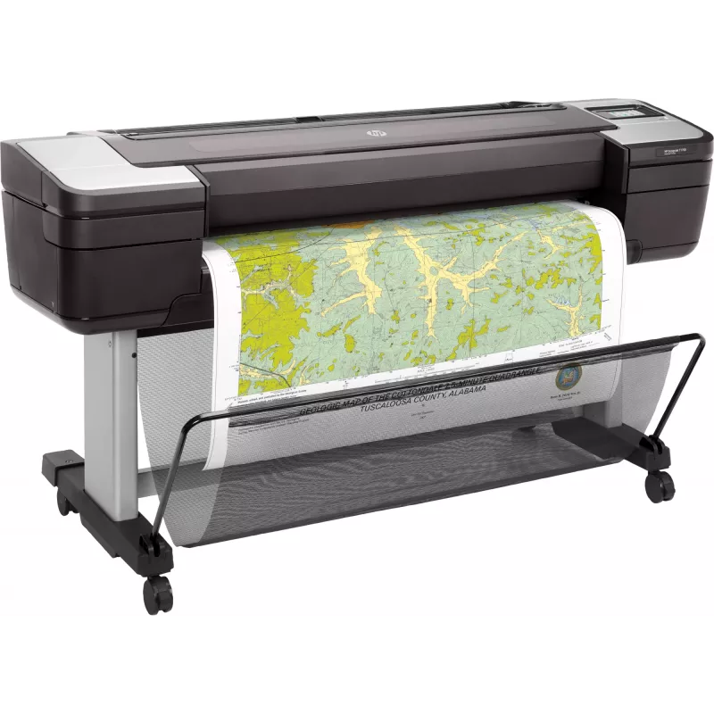 HP Designjet T1700 44-tolline printer, termiline tindiprinter, 2400 x 1200 DPI, HP-GL/2, TIFF, JPEG, CALS G4, URF, tsüaan, fotomust, mattmust, magenta, kollane, 2400 x 1200 DPI, 116 lk/h