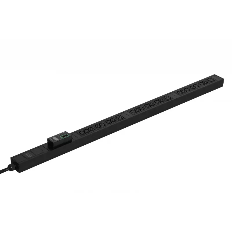 APC Easy Rack PDU, mõõdetav, 0U, 3-faasiline, 11 kW, 230 V, 16 A, 21x C13 ja 3x C19 väljundit, IEC60309 3P+N+PE sisend