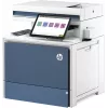 HP Color LaserJet Enterprise Flow MFP 5800zf printer, laser, värvitrükk, 1200 x 1200 DPI, A4, otsetrükk, valge