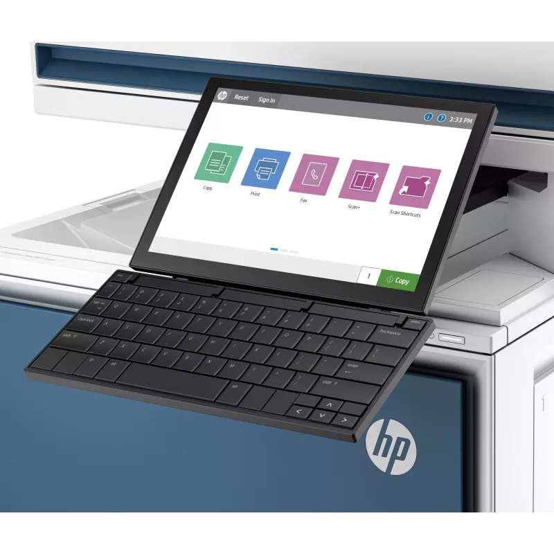 HP Color LaserJet Enterprise Flow MFP 5800zf printer, laser, värvitrükk, 1200 x 1200 DPI, A4, otsetrükk, valge