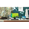 HP HDMI-VGA-adapter, 0,045 m, HDMI, VGA (D-Sub), isane, emane, must
