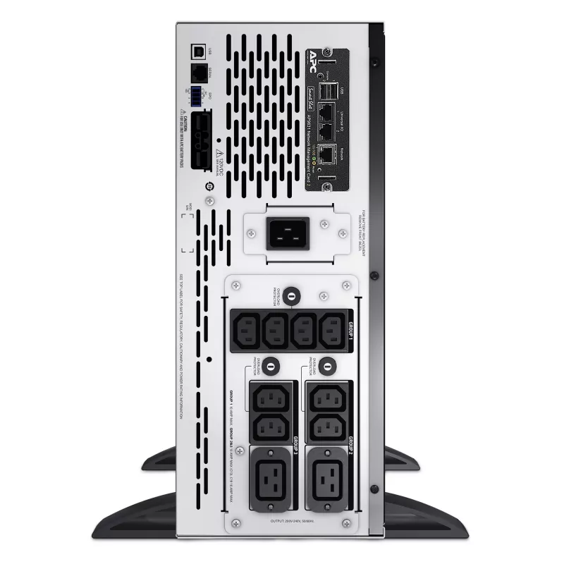 APC Smart-UPS X SMX3000HVNC - 3000VA, 8x C13 + 2x C19 pistikupesa, USB, laiendatav tööaeg, lühike sügavus, NMC