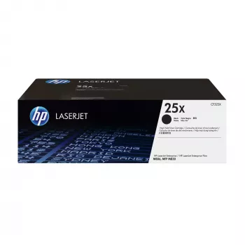 HP 25X suure tootlikkusega must originaal LaserJet toonerikassett