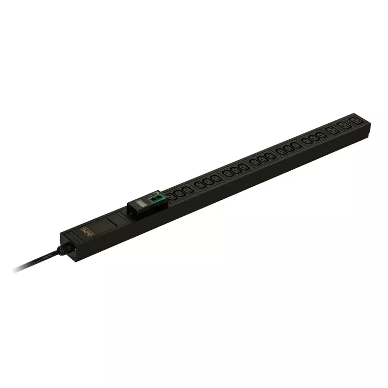 APC Easy Rack PDU, mõõdetav, 0U, 1 faas, 3,7 kW, 230 V, 16 A, 18 x C13 ja 3 x C19 pistikupesa, IEC60309 2P+E sisend