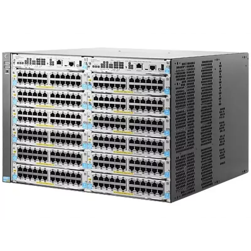 Võrgukorpus HP 5412R zl2 raamikorpus 12 moodulipesaga, toetab kuni 96 10GbE või 288 10/100/1000 porti (J9822A)