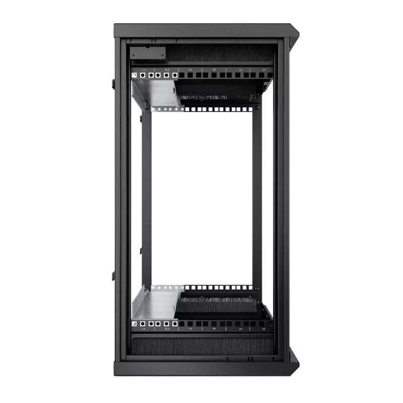 APC NetShelter 6U madalprofiiliga seinale kinnitatav riiulikorpus 230V serveri sügavus