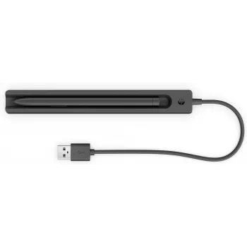 HP õhuke laetav pliiatsilaadija, siseruumides, USB, 0,15 m, must