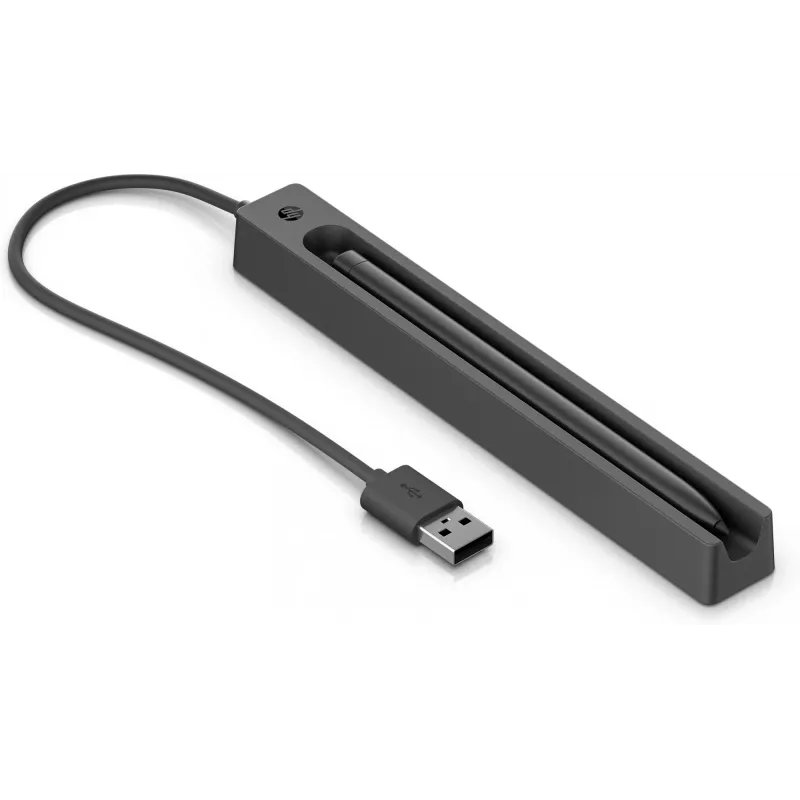 HP õhuke laetav pliiatsilaadija, siseruumides, USB, 0,15 m, must