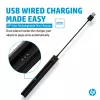 HP õhuke laetav pliiatsilaadija, siseruumides, USB, 0,15 m, must