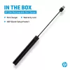 HP õhuke laetav pliiatsilaadija, siseruumides, USB, 0,15 m, must