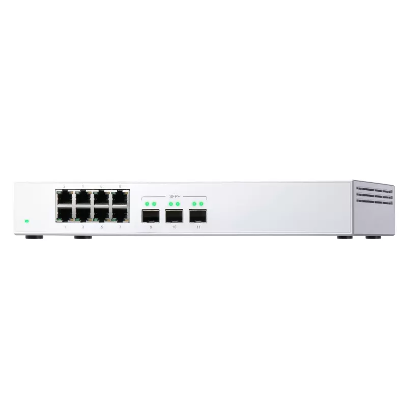QNAP QSW-308S võrgukommutaator Haldamata Gigabit Ethernet (10/100/1000) Valge